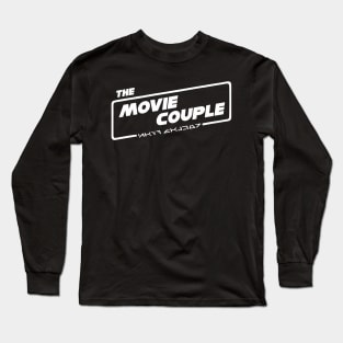 The Movie Couple Logo Tee - White Logo Long Sleeve T-Shirt